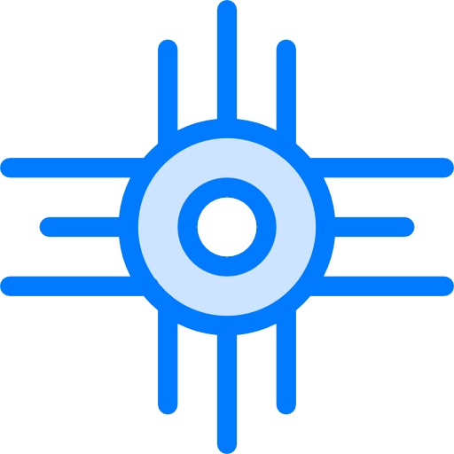 blockchain Vitaliy Gorbachev Blue icon