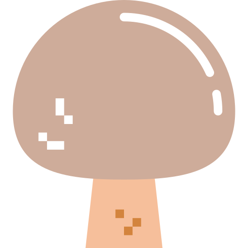 버섯 Smalllikeart Flat icon