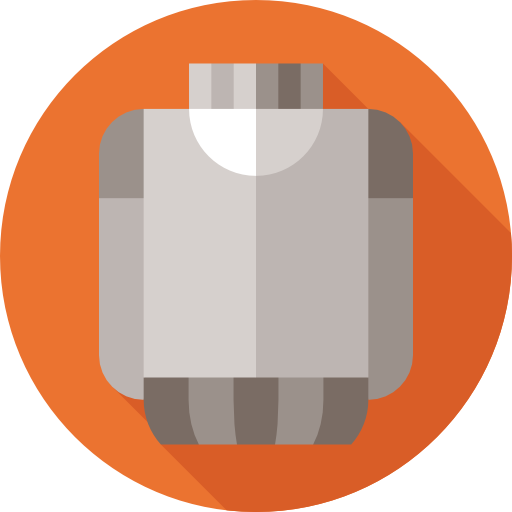 sweter Flat Circular Flat ikona