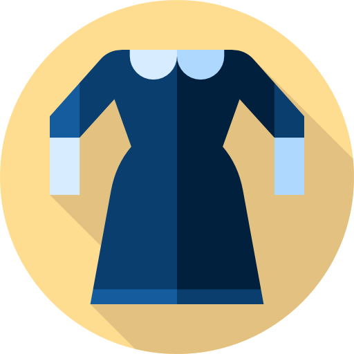 vestido Flat Circular Flat icono