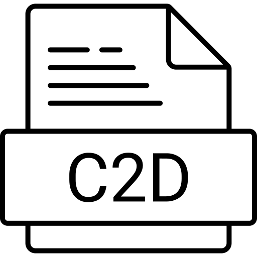 C2d Generic black outline icon