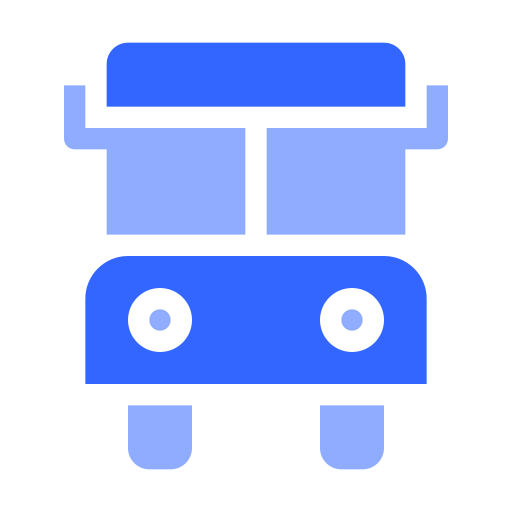 autobús escolar Generic color fill icono