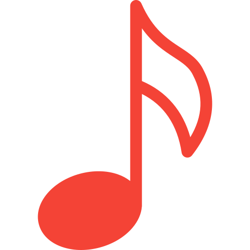 musik note Generic color fill icon