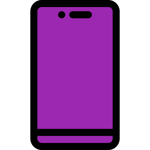 mobile Generic color lineal-color icona