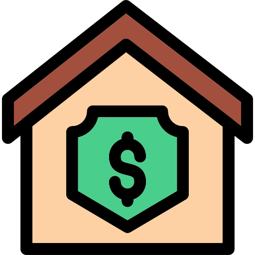 住宅保険 Generic color lineal-color icon