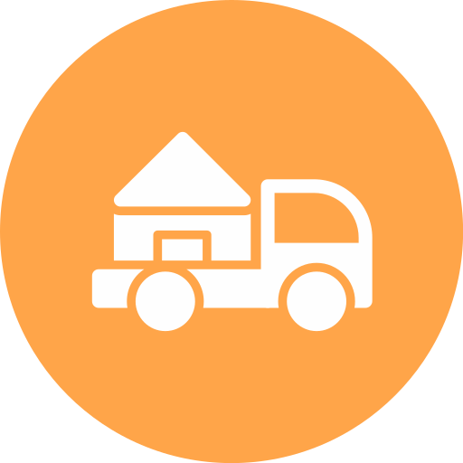 Moving truck Generic color fill icon