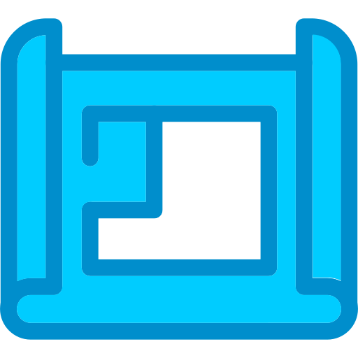 Blue print Generic color lineal-color icon