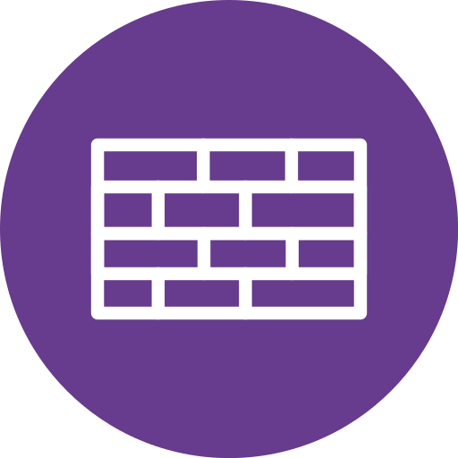 Brick wall Generic color fill icon