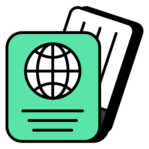 passeport Generic color lineal-color Icône