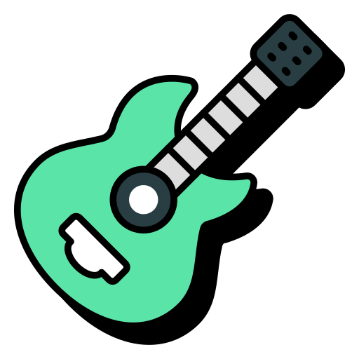 guitarra Generic color lineal-color icono