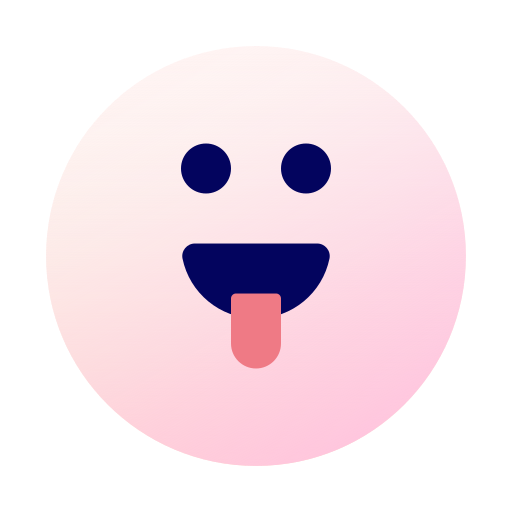 이모티콘 Generic gradient fill icon