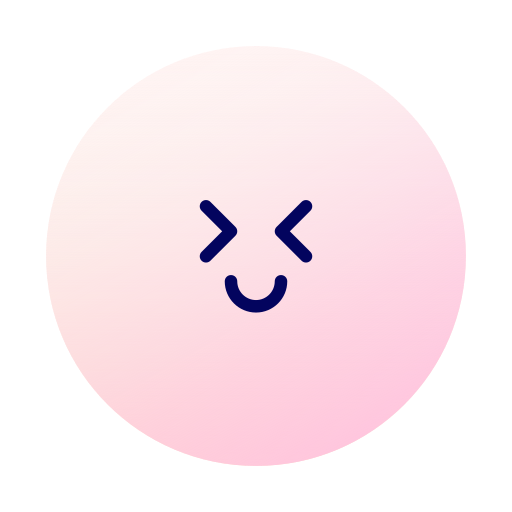 emoticon Generic gradient fill icon
