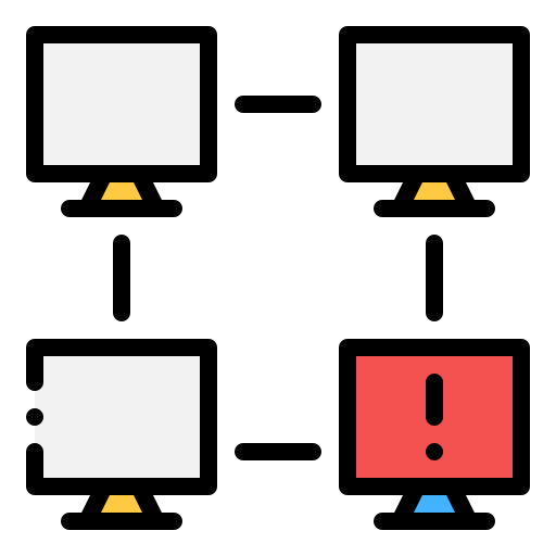 Disconnect Generic color lineal-color icon