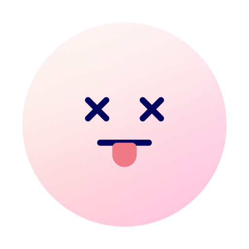 Emoticon Generic gradient fill icon