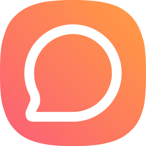 Chat Generic gradient fill icon