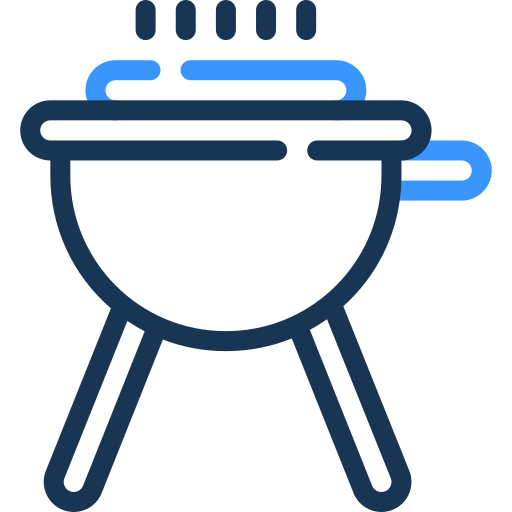 barbecue Generic color outline icoon