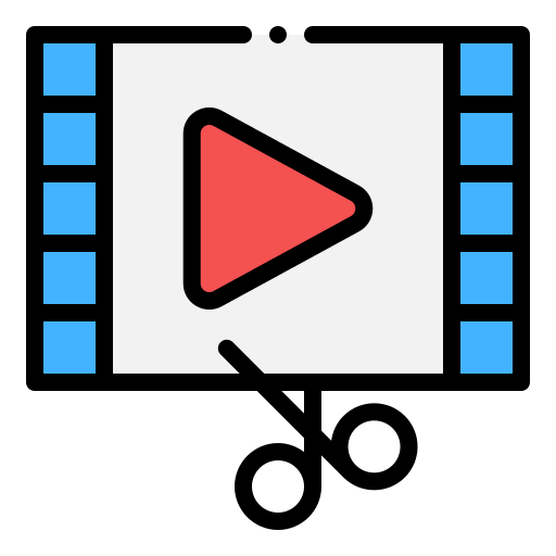 Video editing Generic color lineal-color icon