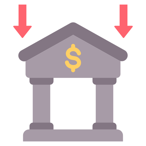 Банк Generic color fill иконка