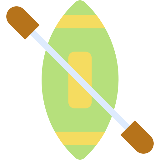 カヤック Generic color fill icon