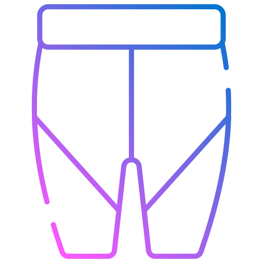 shorts Generic gradient outline Icône