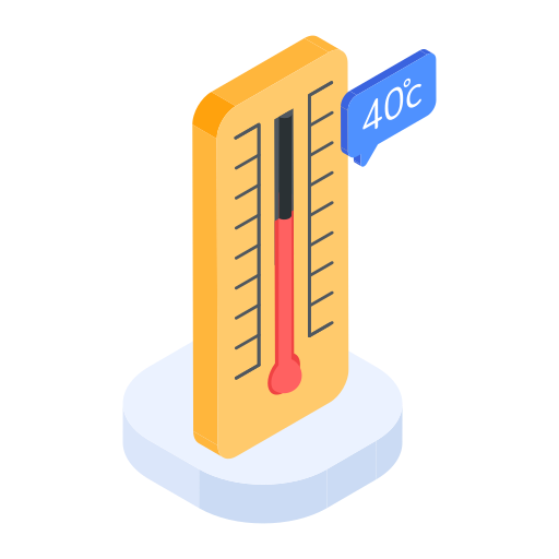 thermometer Generic color fill icon