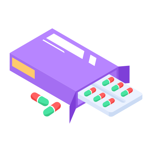 Pills Generic color fill icon