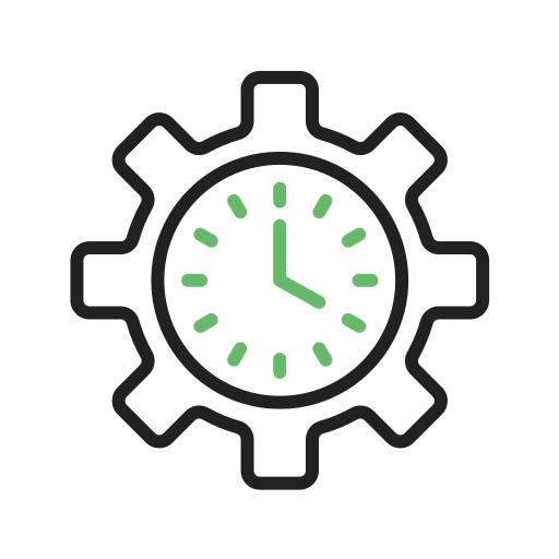 Time optimization Generic color outline icon