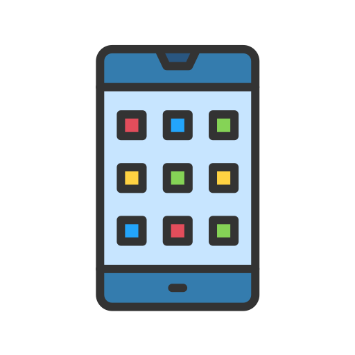 Mobile application Generic color lineal-color icon
