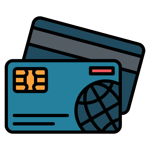 tarjeta de credito Generic color lineal-color icono