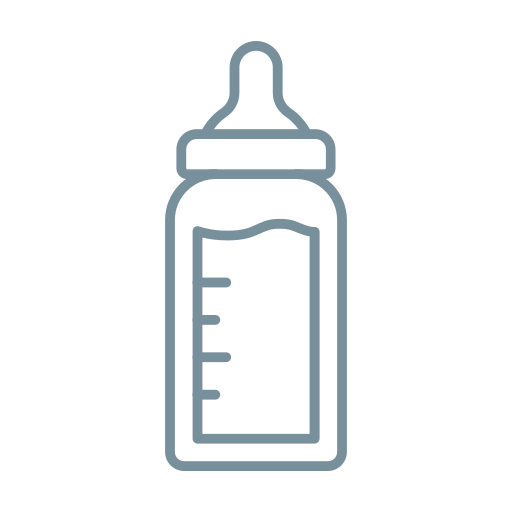 butelka dla dziecka Generic color outline ikona