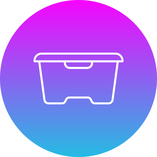 Food container Generic gradient fill icon