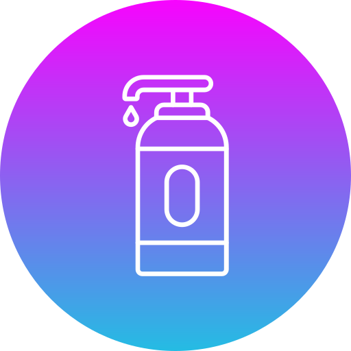 bottiglia di sapone Generic gradient fill icona