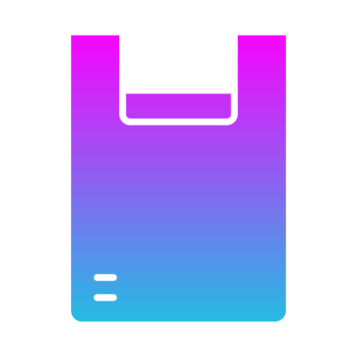 비닐 봉투 Generic gradient fill icon