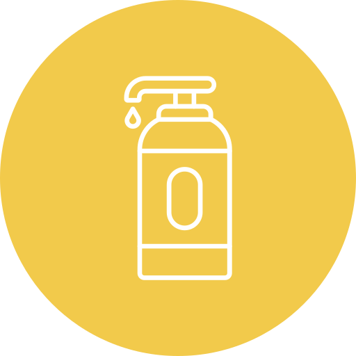 bottiglia di sapone Generic color fill icona