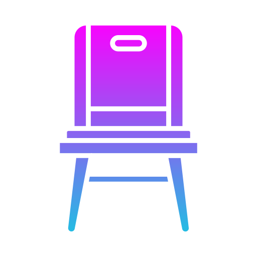 椅子 Generic gradient fill icon