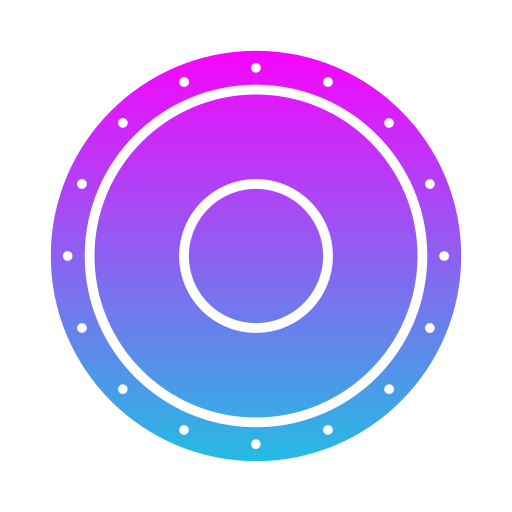 Plate Generic gradient fill icon