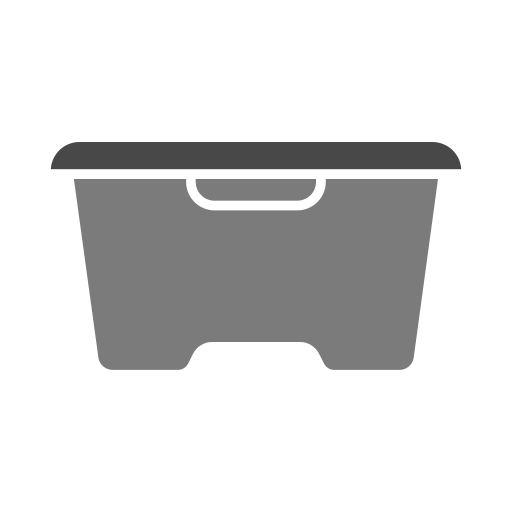 Food container Generic color fill icon