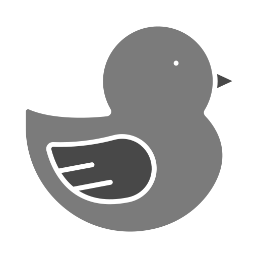 Duck Generic color fill icon