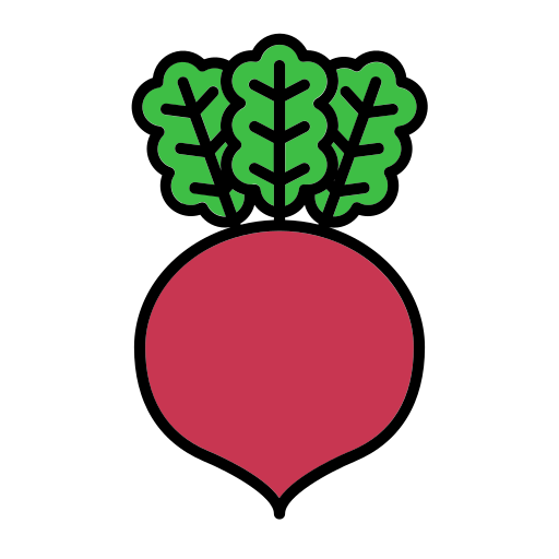 Beet Generic color lineal-color icon