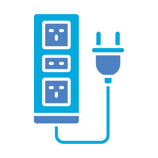 verlängerungskabel Generic color fill icon