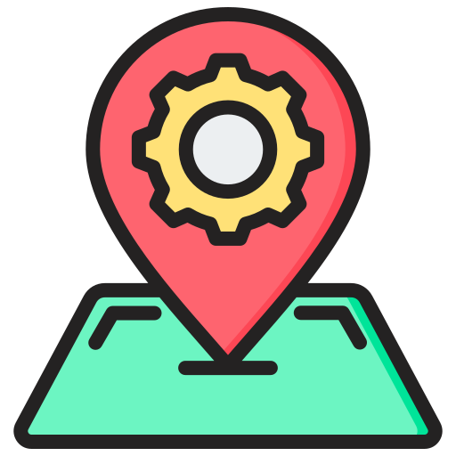 Remote location Generic color lineal-color icon