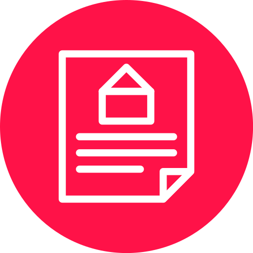 Property document Generic color fill icon