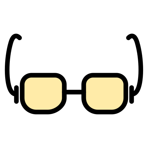 안경 Generic color lineal-color icon