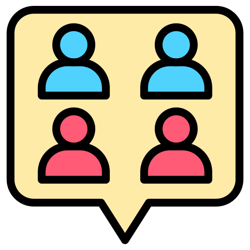 grupo de usuario Generic color lineal-color icono