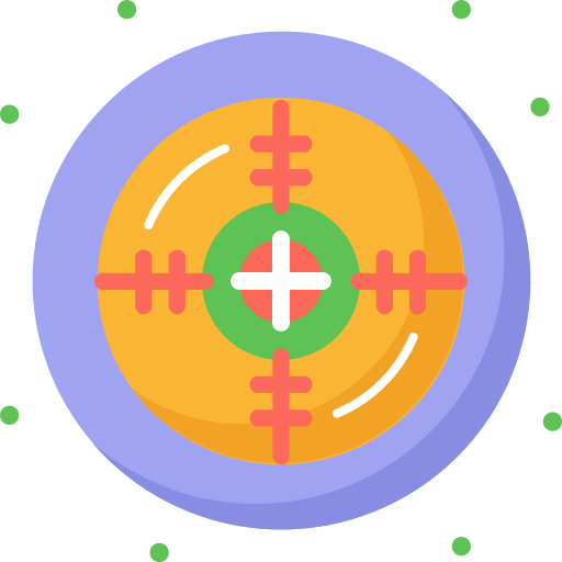 Aim target Generic color fill icon