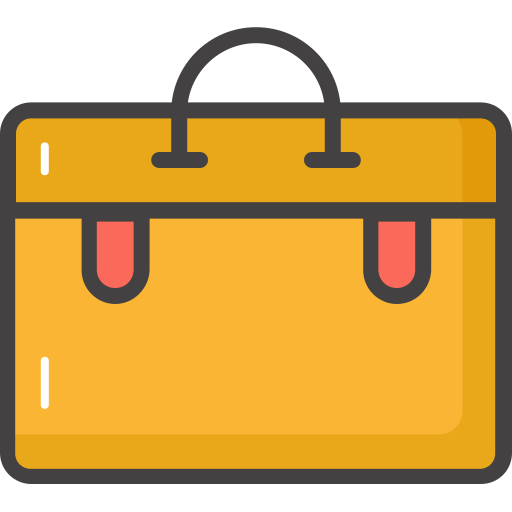 sac à bagages Generic color lineal-color Icône