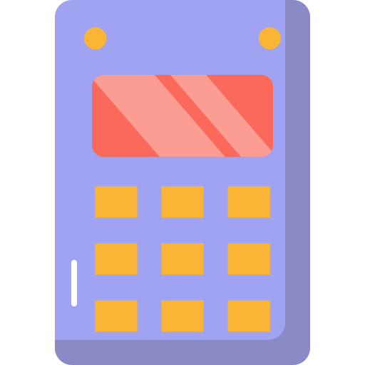 calcolatrice Generic color fill icona