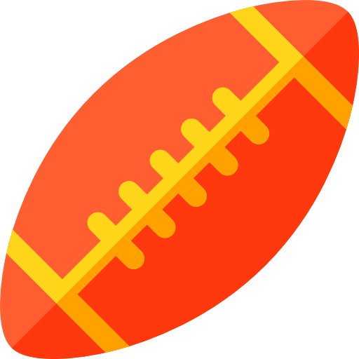 rugby Basic Rounded Flat icon