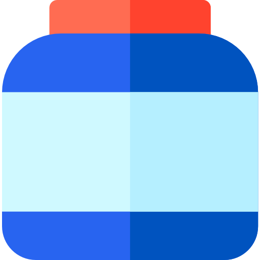 proteinas Basic Rounded Flat icono