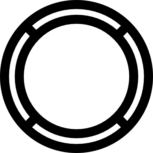 フープ Basic Rounded Lineal icon